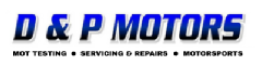 D & P Motors Logo